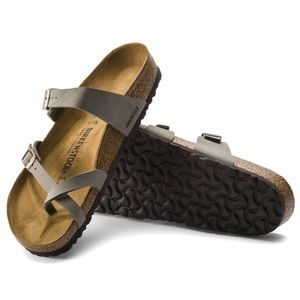 Birkenstock Mayari Birko-Flor: Stone (NEW)